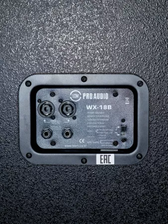 Пассивный сабвуфер 600/1200/2400Вт, окрашенный, Leem, WX-18BP