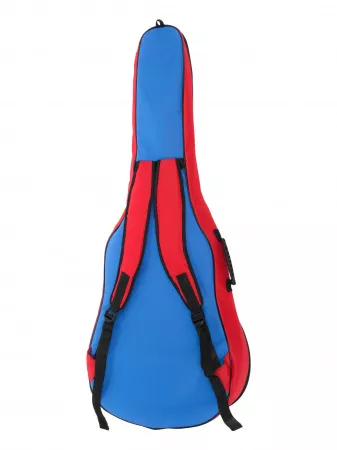 Чехол для гитары дредноут, MEZZO, MZ-ChG-12-3red/blue/wh