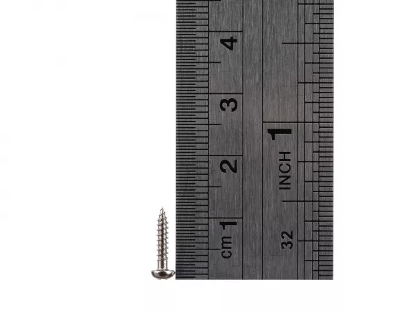 Саморез 2,1х10мм, хром, 20 шт. в упаковке, Paxphil, WR2110-CR  рис.2 