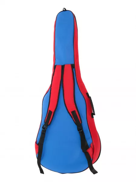 Чехол для гитары дредноут, MEZZO, MZ-ChG-12-3red/blue/wh  рис.2 