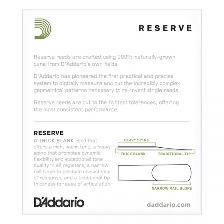 DJR1030 Reserve Трости для саксофона альт, размер 3.0, 10шт., Rico