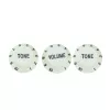 Комплект ручек потенциометров (2+1), Strat Style, мятно-зеленые, Musiclily, MX1563MG-2MX1564MG