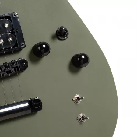 META Series Электрогитара, зеленая, Cort, MBM-2H-B-SUS-SOG