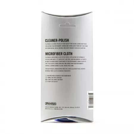 Platinum 65 Средство для очистки/полироль для гитары + салфетка, Dunlop, P6521