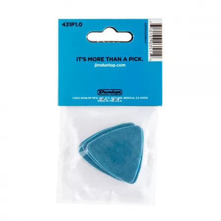 Tortex Triangle Медиаторы 6шт, толщина 1,00мм, треугольные, Dunlop, 431P1.0