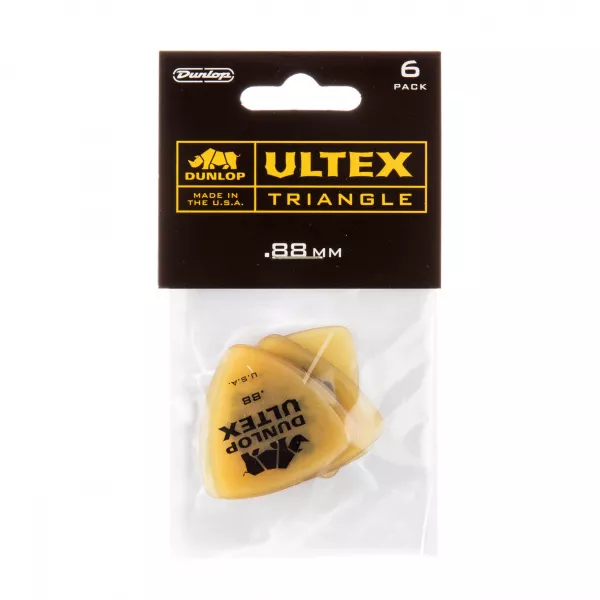 Ultex Triangle Медиаторы 6шт, толщина 0,88мм, треугольные, Dunlop, 426P.88  рис.2 