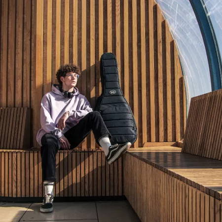 Acoustic Casual Plus Чехол для акустической гитары, черный, BAG&music, BM1178