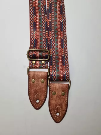 Ремень для гитары, полиэстер, разноцветный, LionStraps, LS.P.ART.011