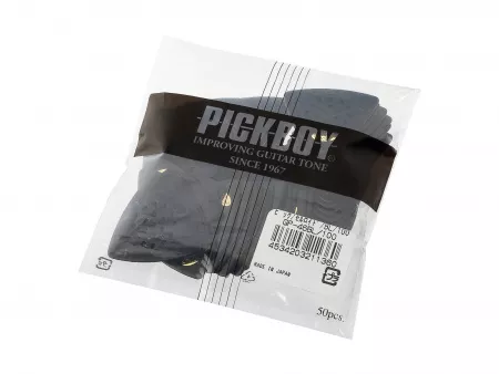 Celluloid Pos-A-Grip Медиаторы 50шт, толщина 1.0мм, Pickboy, GP-46BL/100