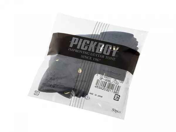Celluloid Pos-A-Grip Медиаторы 50шт, толщина 1.0мм, Pickboy, GP-46BL/100  рис.2 
