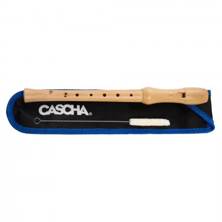 Блокфлейта сопрано, барочная система, клен, 2 части, Cascha, HH-2130