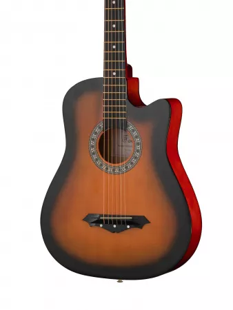 Акустическая гитара, санберст, Foix, FFG-2038C-SB