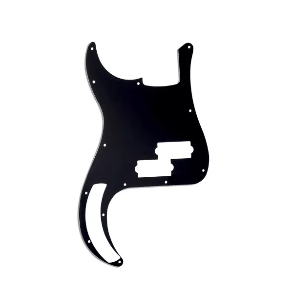 Пикгард для бас-гитары Precision Bass, 1 слой, черная, Musiclily, MX0359  рис.2 