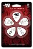 1CWH6-10JS Joe Satriani Медиаторы, белые, 10шт, толстые, Planet Waves