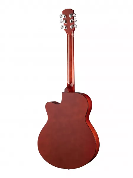 Акустическая гитара, с вырезом, цвет натуральный, Foix, FFG-4001C-NAT  рис.2 