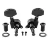 Колки для гитары 3+3, черные, Musiclily, MX1340BK-3MX1341BK-3