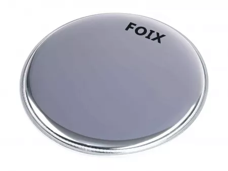 Пластик для малого и том барабана 14", серебристый, Foix, FDH-188SR-14