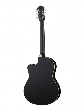 Акустическая гитара, с вырезом, черная, Naranda, HS-3911-BK