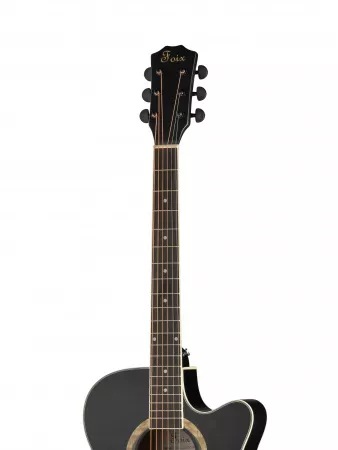 Акустическая гитара, черная, Foix, FFG-2040C-BK