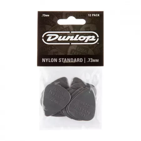 Nylon Standard Медиаторы 12шт, толщина 0,73мм, Dunlop, 44P.73