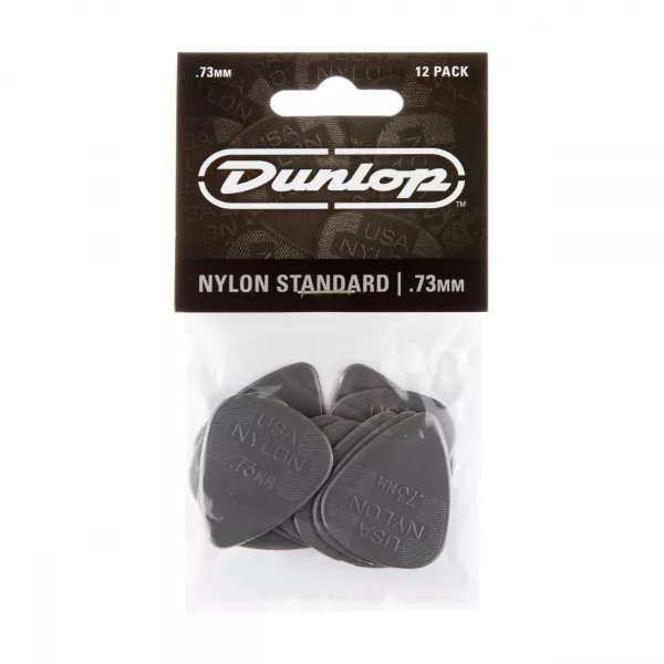 Nylon Standard Медиаторы 12шт, толщина 0,73мм, Dunlop, 44P.73  рис.2 