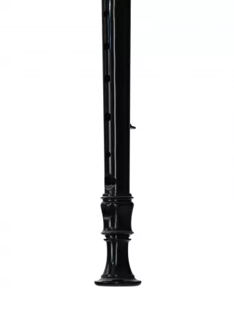 Classic Блокфлейта сопрано, немецкая система, черная, 3 части, Angel, ASRG-320