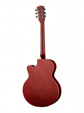 Акустическая гитара, с вырезом, санберст, Caraya, F511-BS