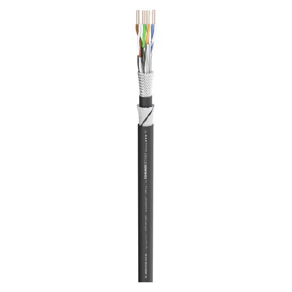 SC-Mercator CAT.6A PVC 2flex Blk Кабель сетевой витая пара, 100м, Sommer Cable, 580-1331  рис.2 