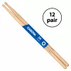 5A Барабанные палочки, 12 пар, клен, деревянный наконечник, Cascha, HH-2039