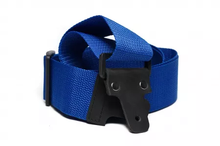 Ремень для гитары, нейлоновый, ярко-синий, Mamba straps, MB5011-118
