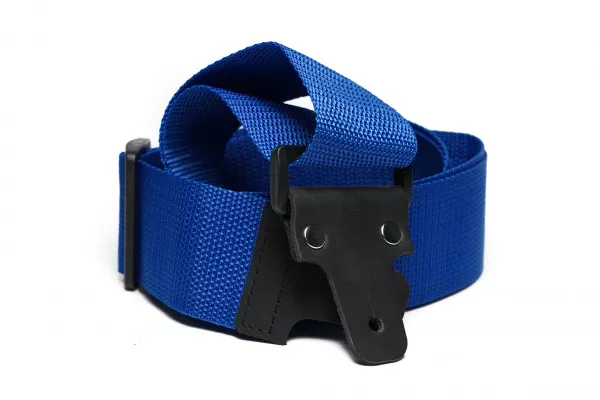 Ремень для гитары, нейлоновый, ярко-синий, Mamba straps, MB5011-118  рис.2 