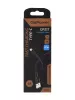 Кабель GP21T USB (m)-Type-C (m) 3.0A 27W силикон черный, GoPower, 00-00028374