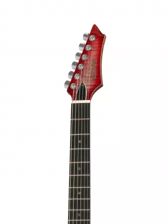 X Series Электрогитара, красная, с чехлом, Cort, X700-Duality-II-LVB