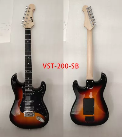 Электрогитара, санберст, VIVA, VST-200-SB