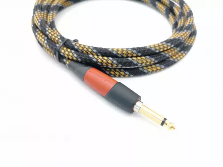 Кабель инструментальный Silent, в оплетке, 3м, ZZcable, G28-JS-J-0300-0