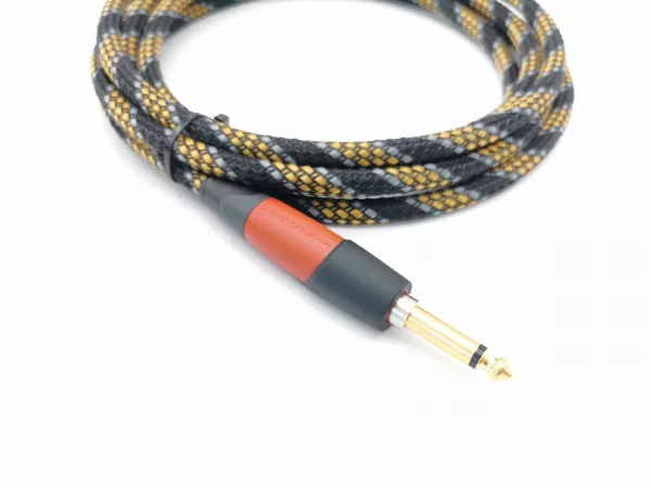 Кабель инструментальный Silent, в оплетке, 3м, ZZcable, G28-JS-J-0300-0  рис.2 