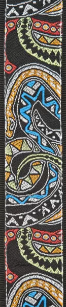 50JS04 Joe Satriani Ремень для гитары, рисунок «Snakes Mosaic», Planet Waves