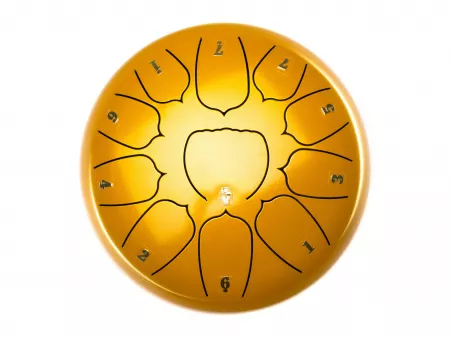 Глюкофон, 25см, Ре мажор, золото, Foix, FTD-1011D-GD