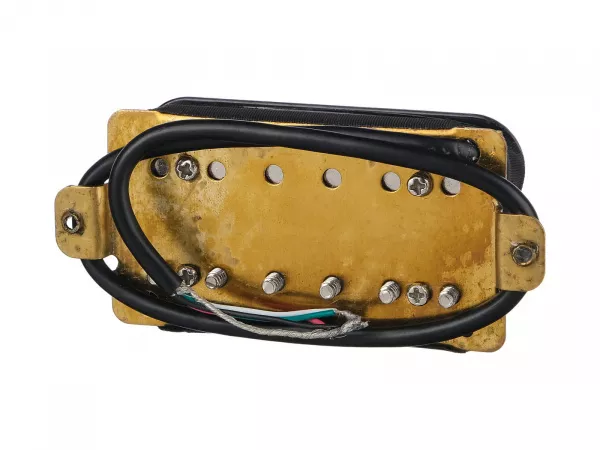 Звукосниматель хамбакер, нековый(neck), черный, Musiclily, M433BK  рис.2 