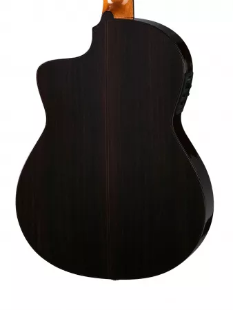 Классическая гитара со звукоснимателем, с вырезом, Martinez, Almeria-Luthier-Rosewood