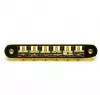 ResoMax NV1 Бридж (струнодержатель), 4мм, золото, GraphTech, PM-8843-G0