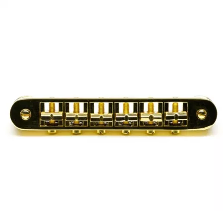 ResoMax NV1 Бридж (струнодержатель), 4мм, золото, GraphTech, PM-8843-G0