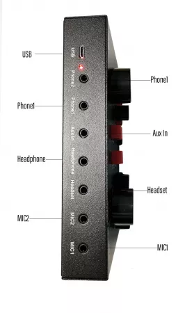 Звуковая карта USB, 16 бит/48 кГц, Foix, V8XPro