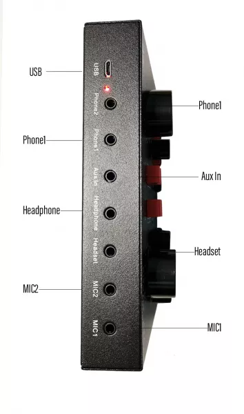 Звуковая карта USB, 16 бит/48 кГц, Foix, V8XPro  рис.2 
