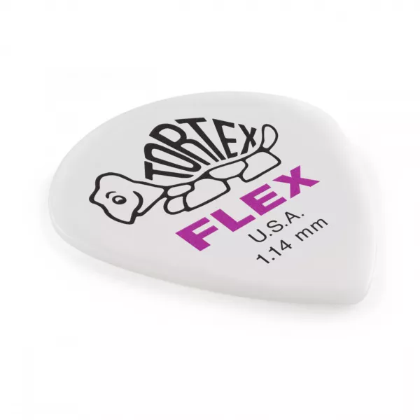 Tortex Flex Jazz III XL Медиаторы, 72шт, толщина 1.14мм, Dunlop, 466R1.14  рис.2 