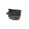 Leather 11 Ремень для гитары, кожаный, черный, Fidel, FL66017L11