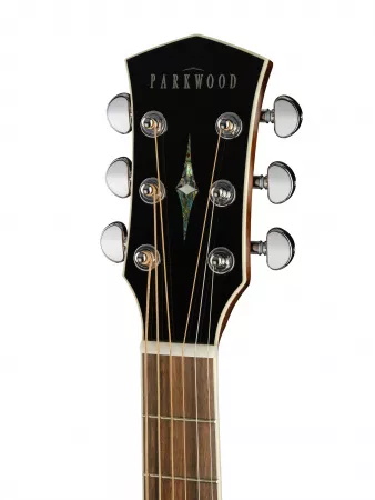 Акустическая гитара, с футляром, Parkwood, P620-WCASE-NAT