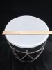 Барабан кавказский 12", лак эбеновое дерево, с чехлом, MEZZO, MZ-B12-LewK