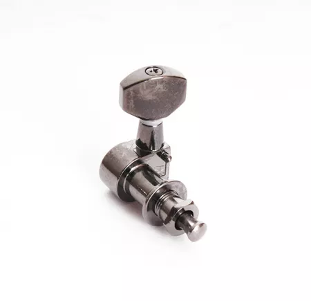 MHKX-3+3-BKCR Колки для гитары, 3+3, черный хром, Cort