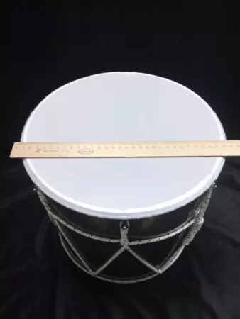 Барабан кавказский 12", лак эбеновое дерево, с чехлом, MEZZO, MZ-B12-LewK